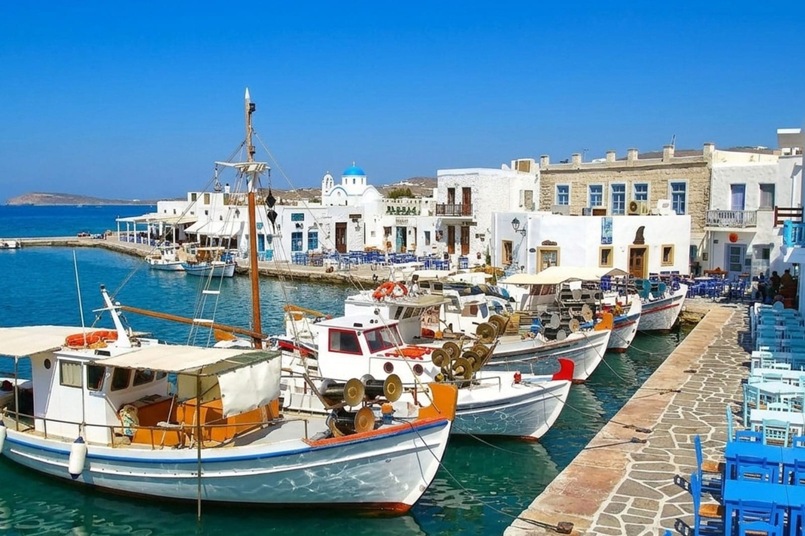 A-Day-Trip-to-Antiparos,-Caves,-Beaches-and-Slow-Lunches